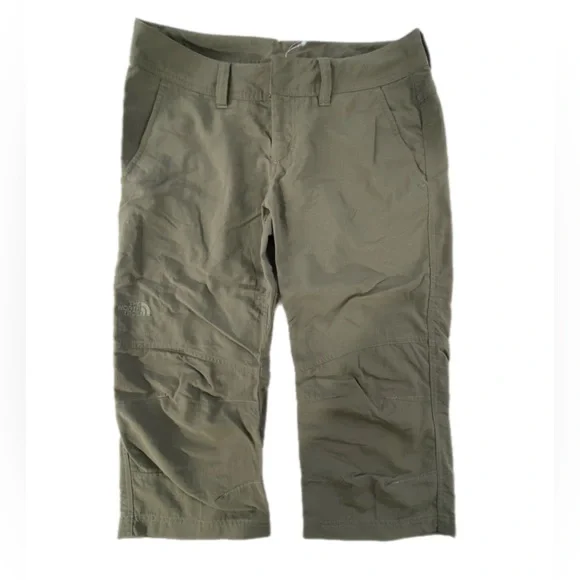 The North Face Womens Horizon Descent Capri Green Size 6 NWT - Picture 2 of 11